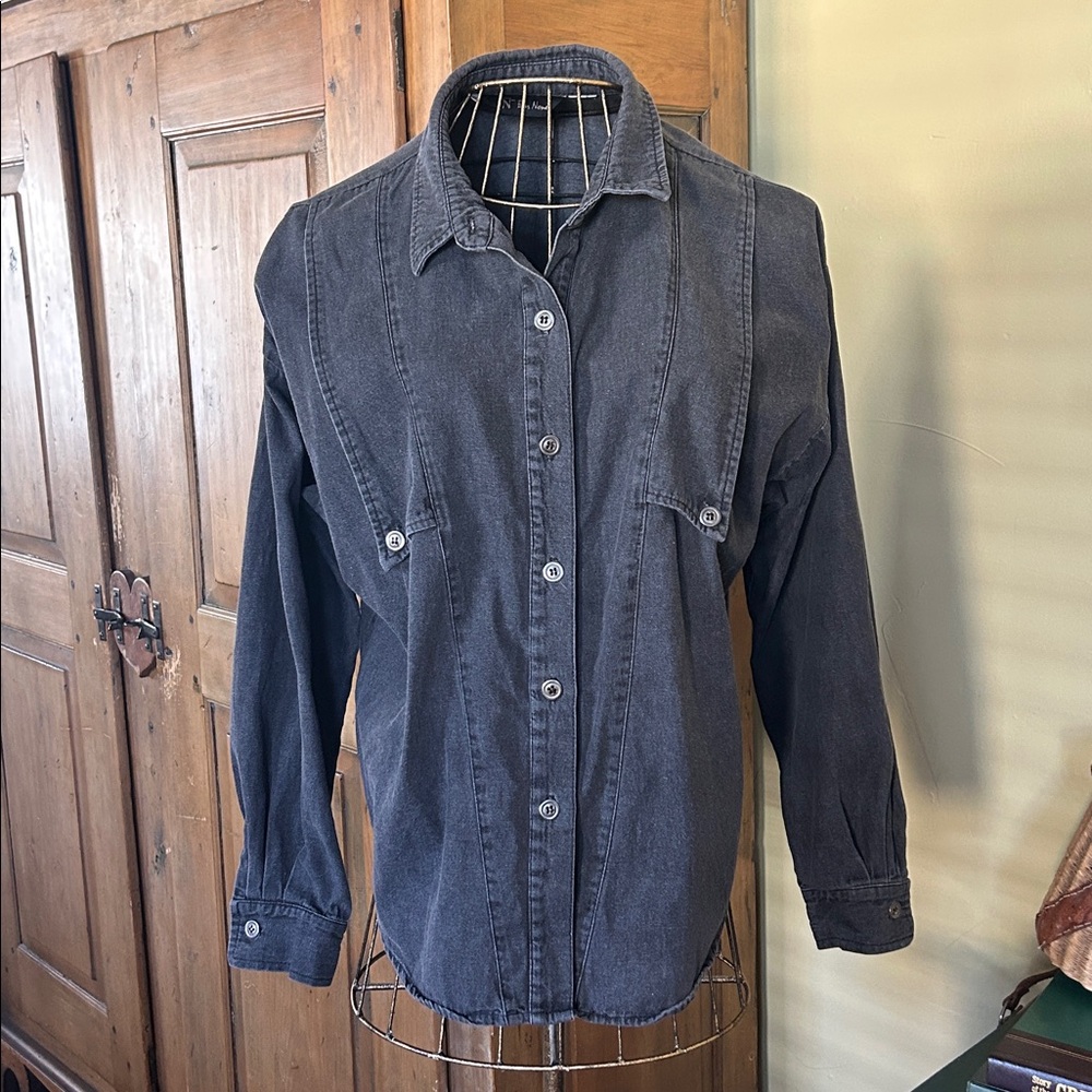 Vintage Bar None Western Rodeo Button Up Shirt